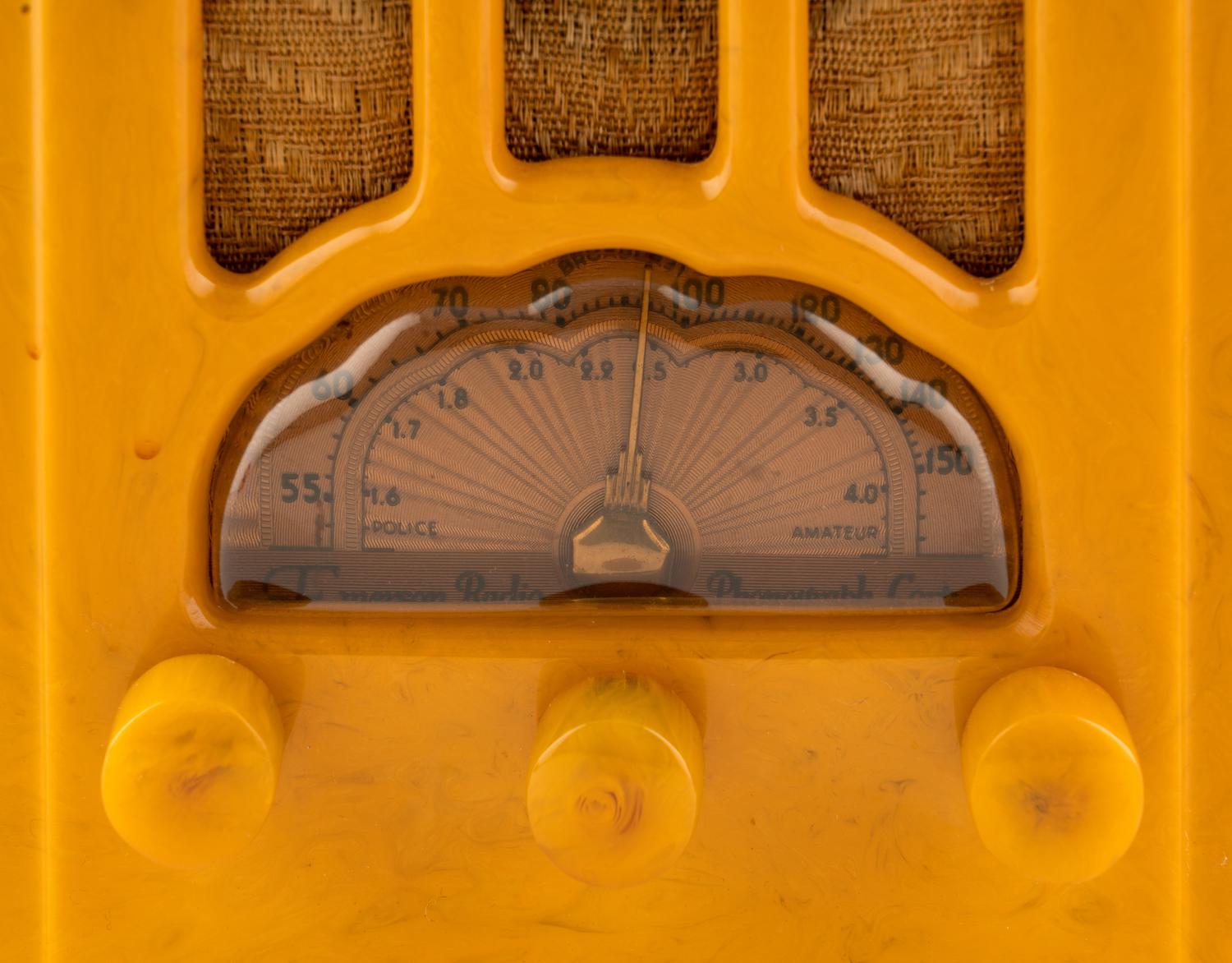 An Emerson AU190 Cathedral Radio
