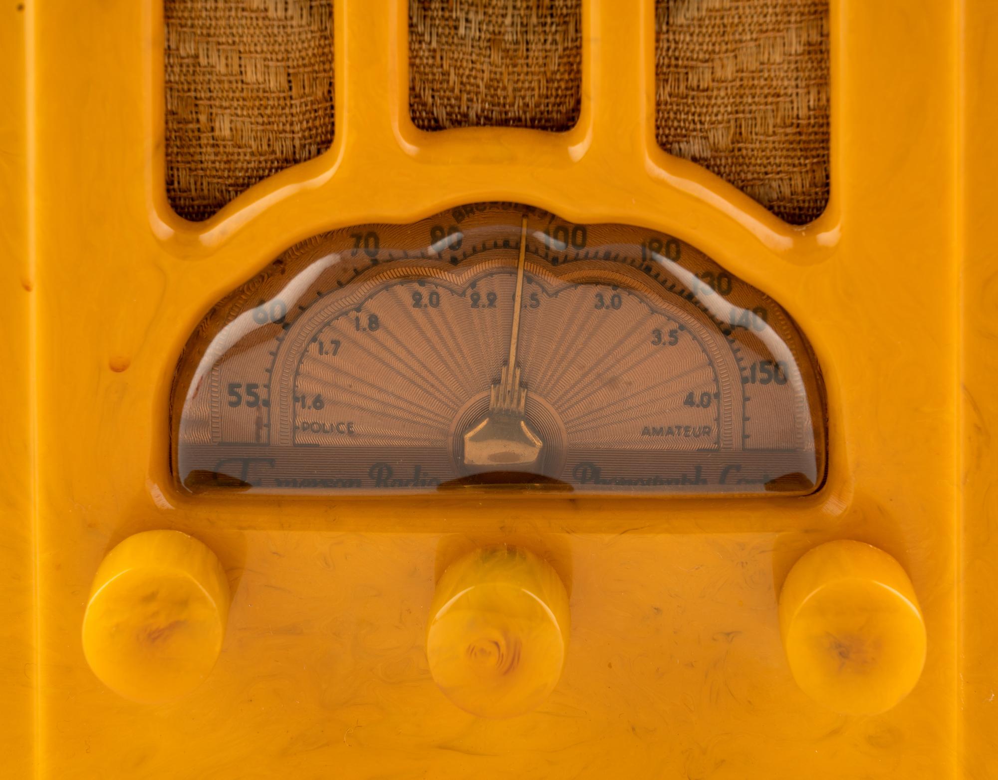 An Emerson AU190 Cathedral Radio
