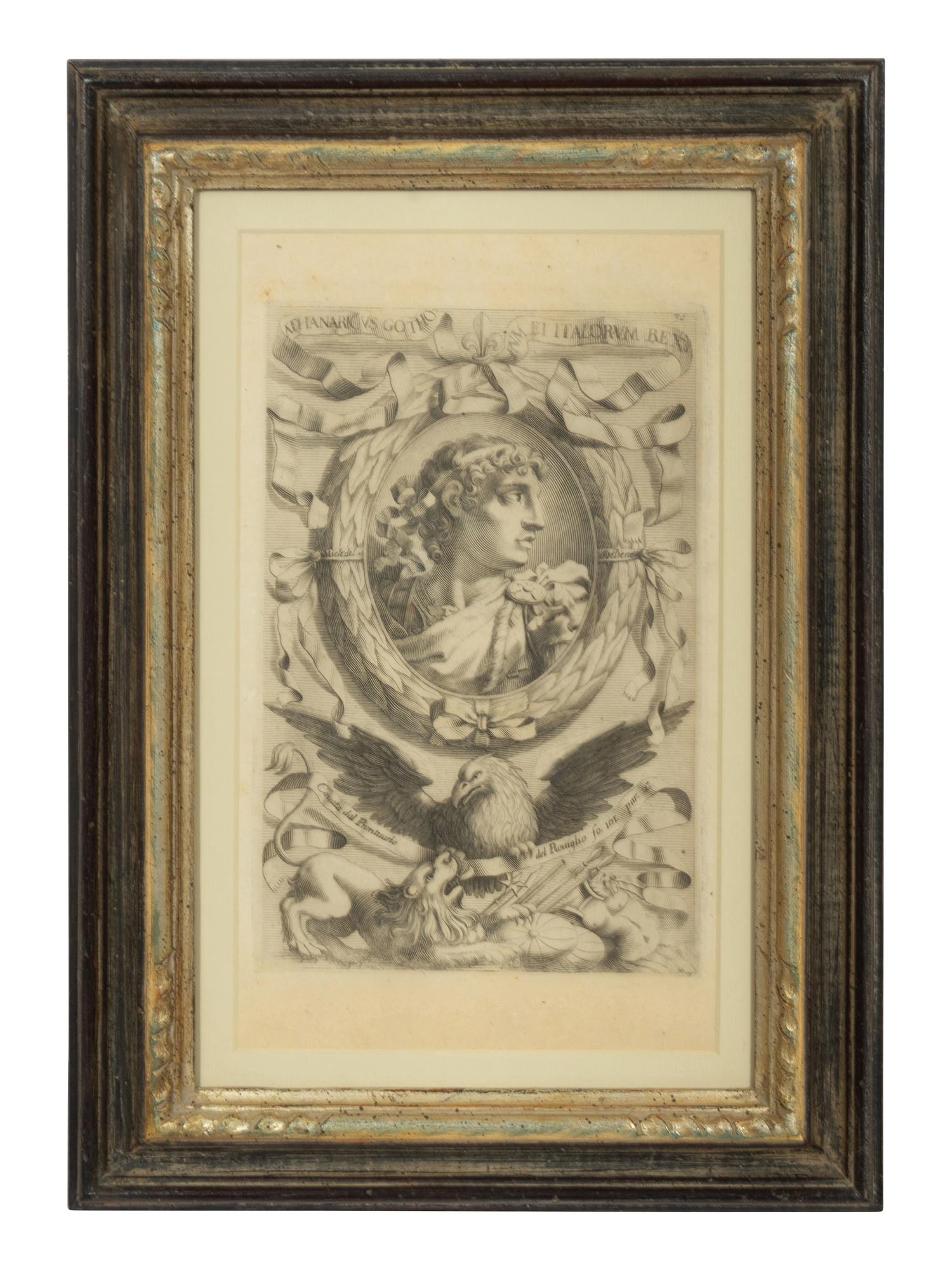 A Set of Eight Italian Engravings