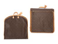Two Louis Vuitton Garment Bags, 1970-1980s