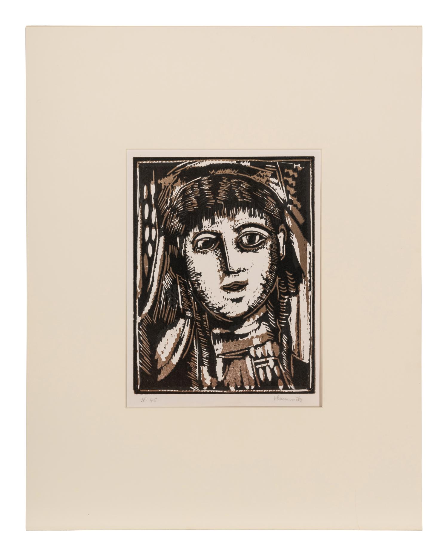 Tête de femme , 1922