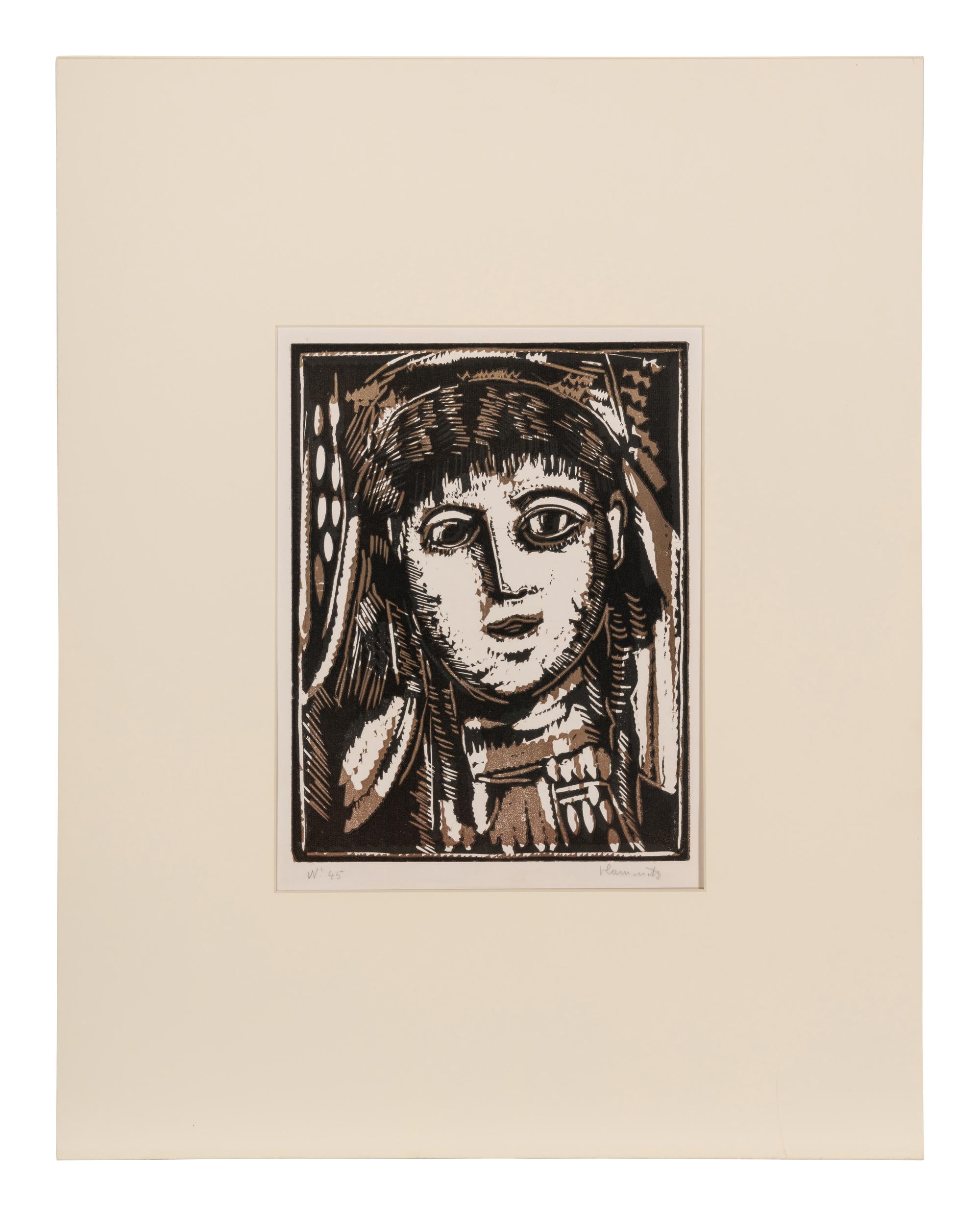 Tête de femme , 1922