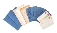 NEWTON, EDWARD A. Collection of signed books, letters and pamphlets. (28 items total)