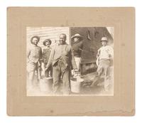 [EARLY PHOTOGRAPHY]. 8 photographs of African American male and female subjects.