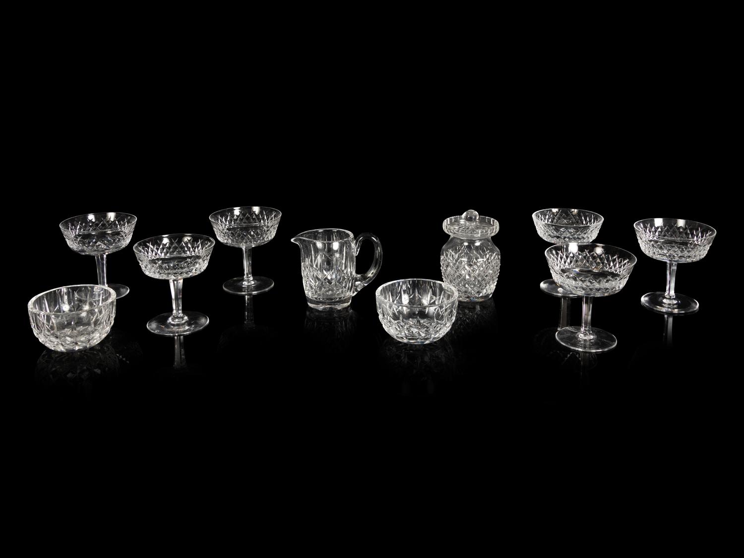 A Set of Six Waterford Cut Glass Sherbets