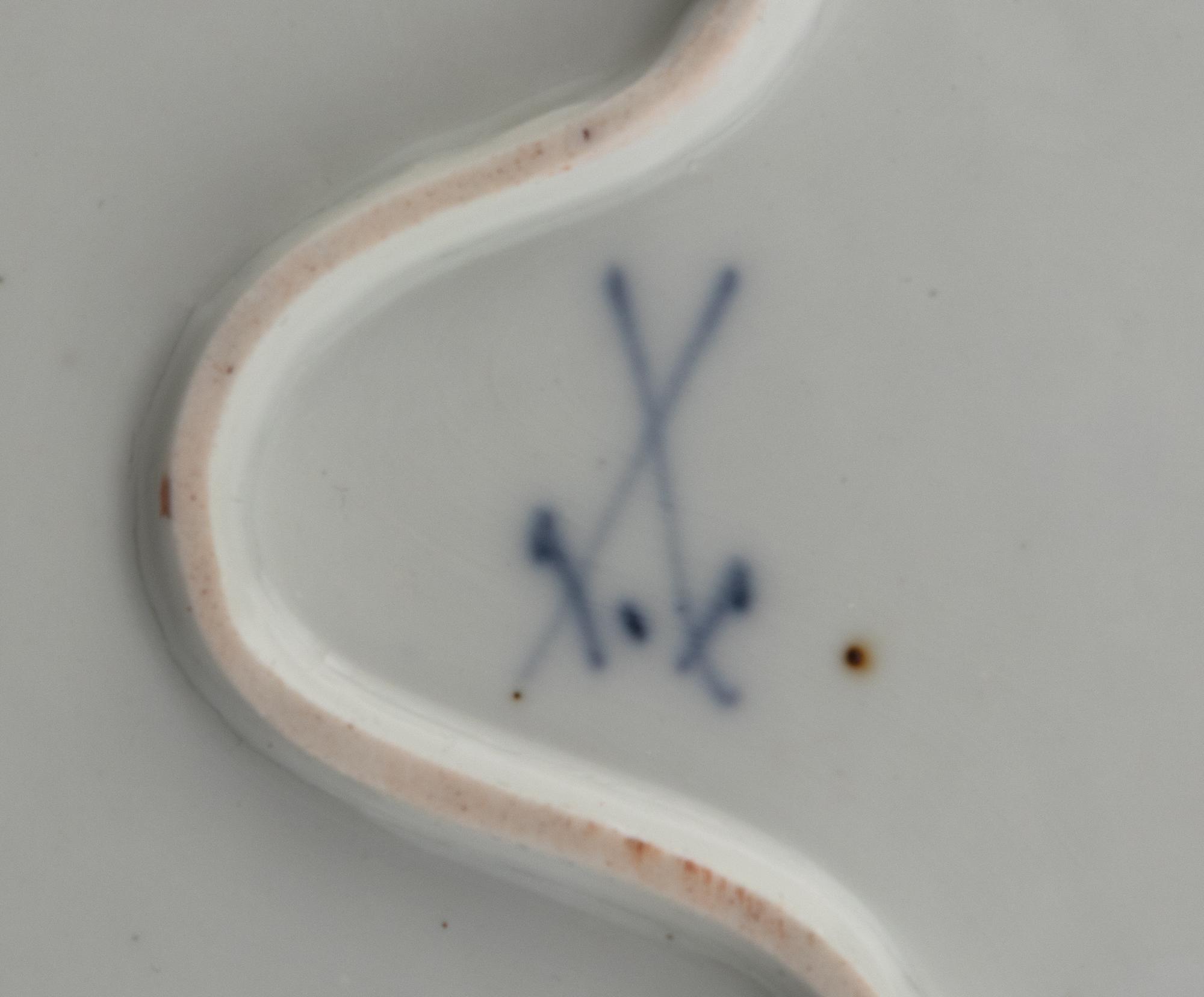 A Meissen Porcelain Platter
