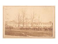 [EARLY PHOTOG.] Prisoners in the Ohio Penitentiary on their way to dinner . Columbus: Wm. Oldroyd.