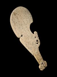 A Maori Whalebone Club (Patu)