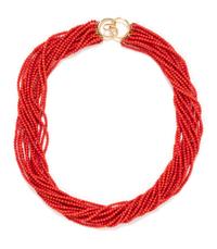 CORAL TORSADE NECKLACE