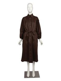 Saint Laurent Rive Gauche Safari Dress, 1980s