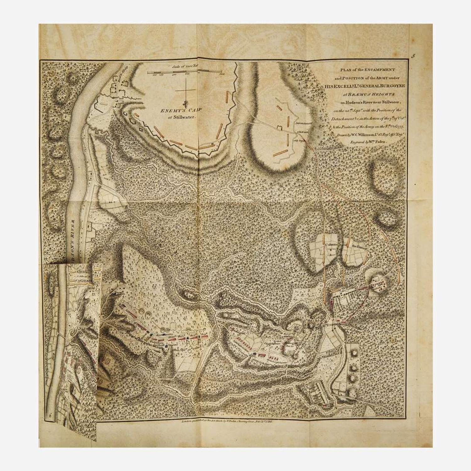 [American Revolution] Burgoyne, (John) A State of the Expedition from Canada, as laid before the House of Commons