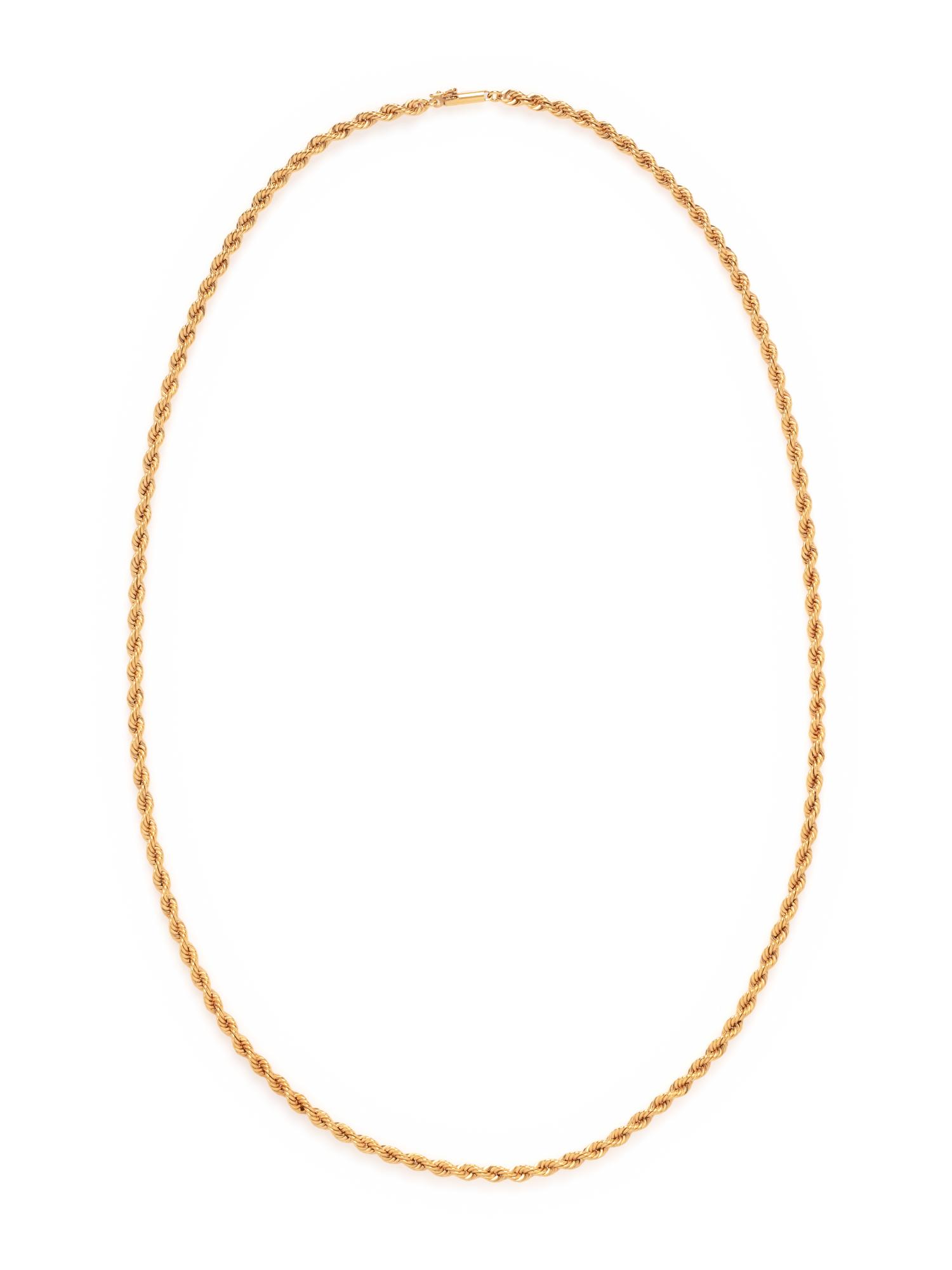 YELLOW GOLD NECKLACE