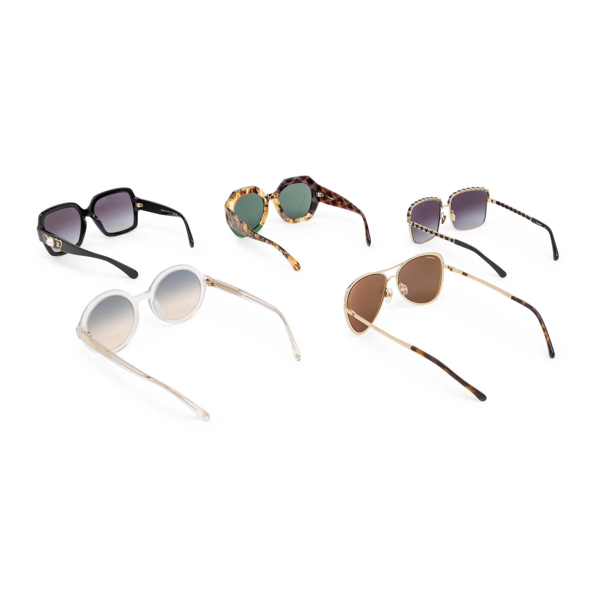 Chanel, Five Pairs of Sunglasses
