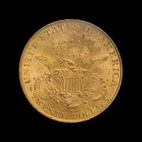 A United States 1894-S Liberty Head $20 Gold Coin
