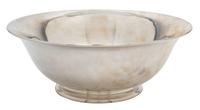 An American Revere Style Silver Bowl, Erickson, 1960,