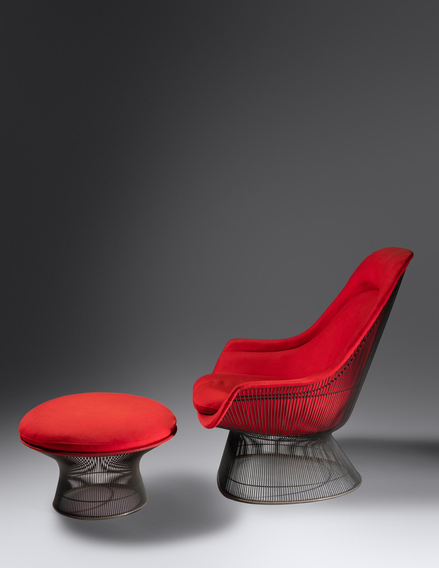 Lounge Chair and Ottoman Knoll Associates, USA