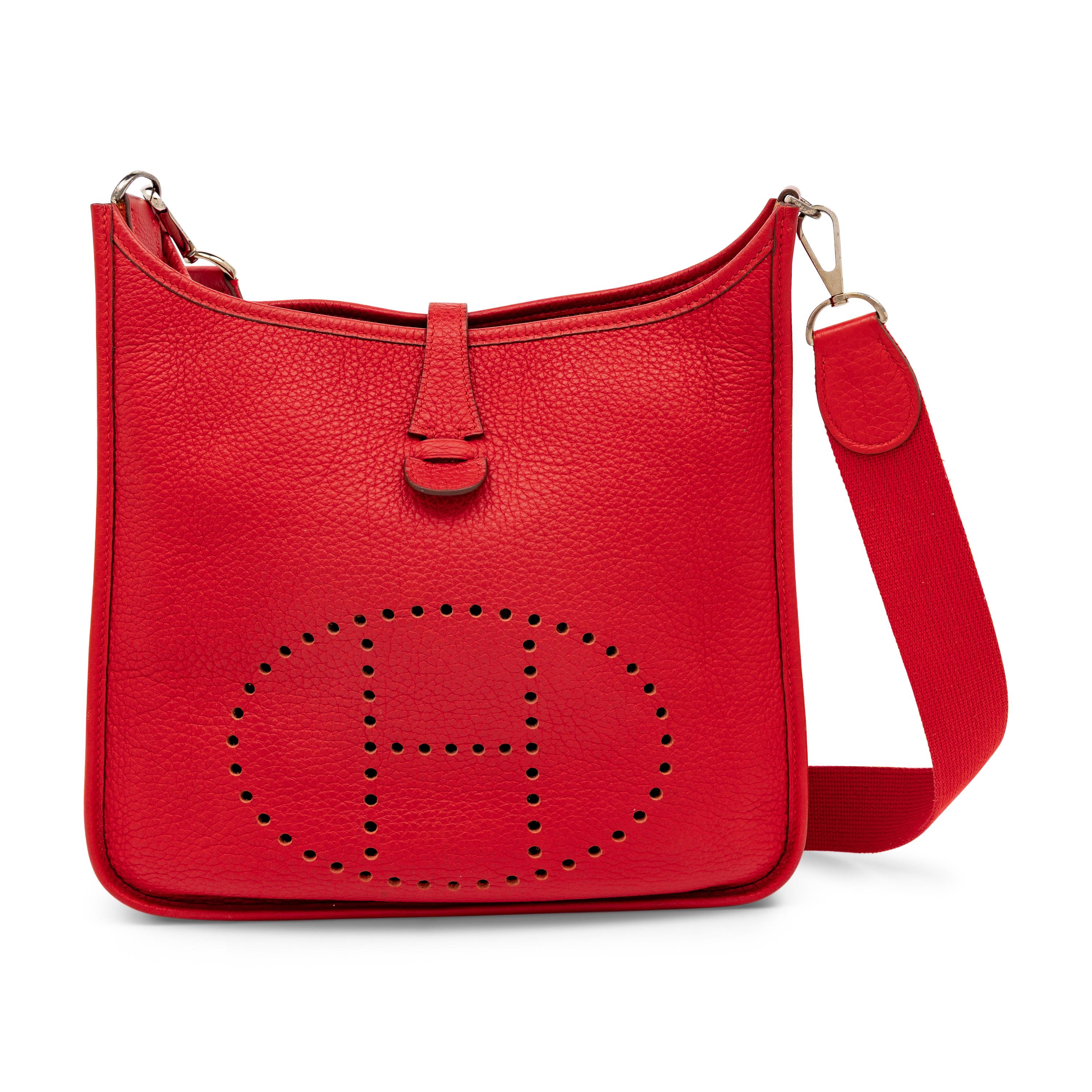 Hermès, Evelyne PM in Rouge Garance Clemence