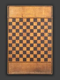 Three Paint Decorated Game Boards
