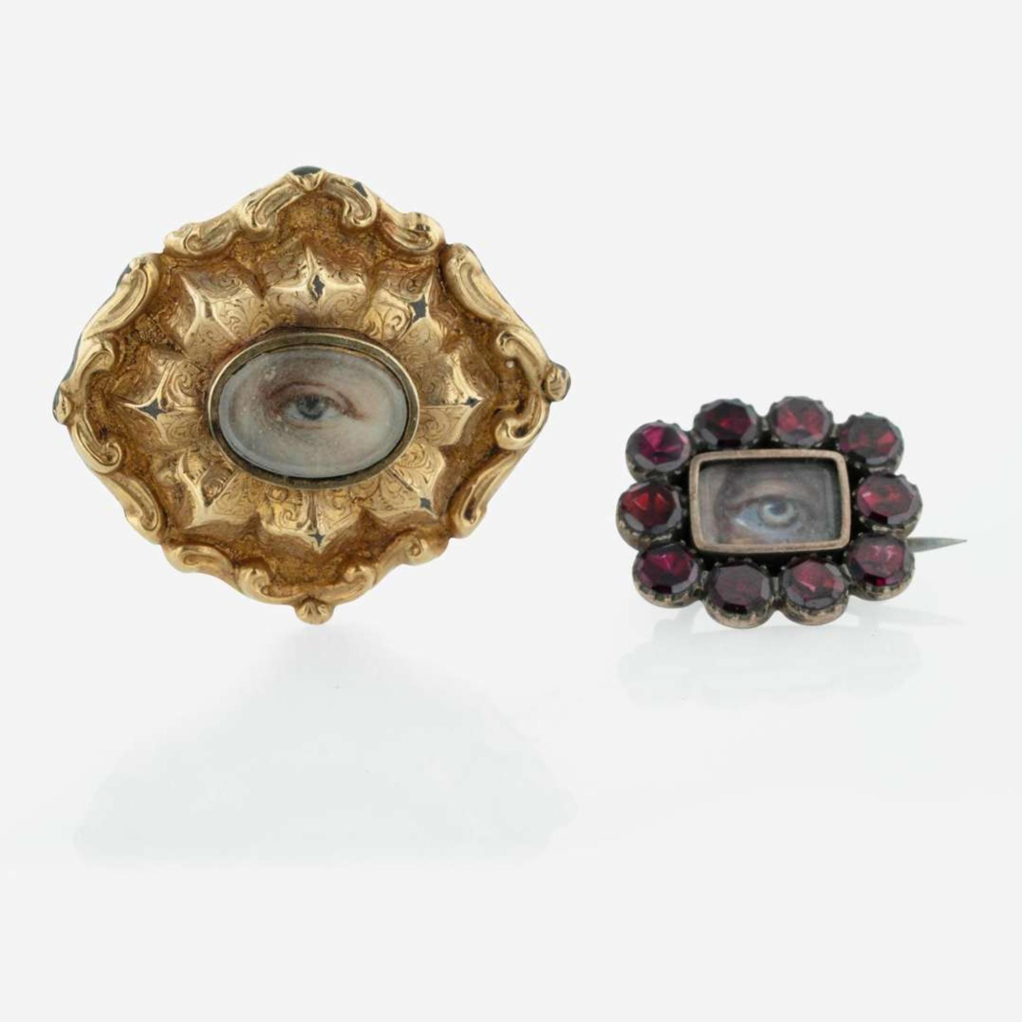 Two Lover's Eye Pieces