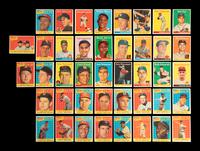 A Complete Set of 1958 Topps Baseball Cards (494/494)