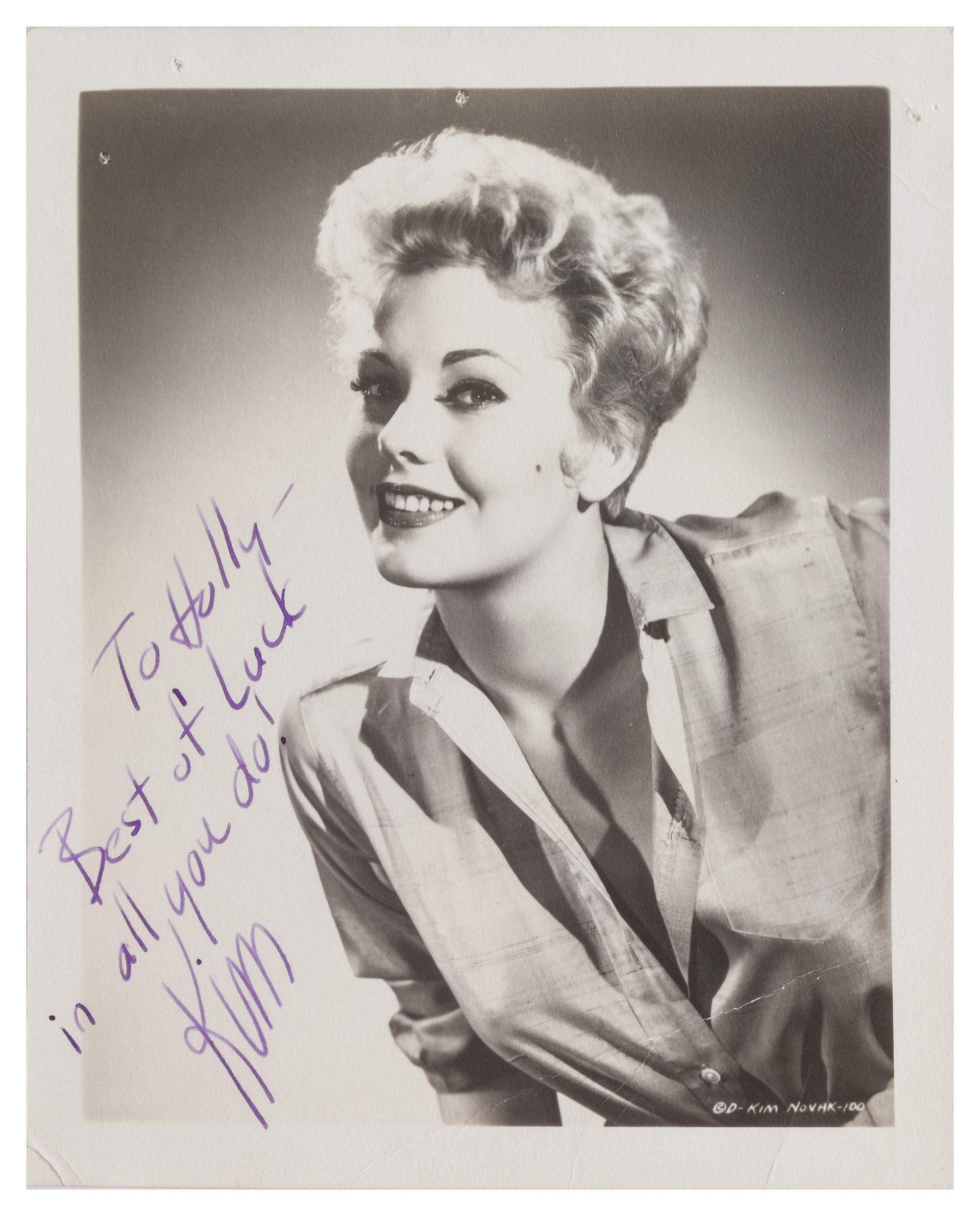 A Collection of Autographed Lobby Cards