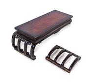 A Japanese Mixed Wood Low Table