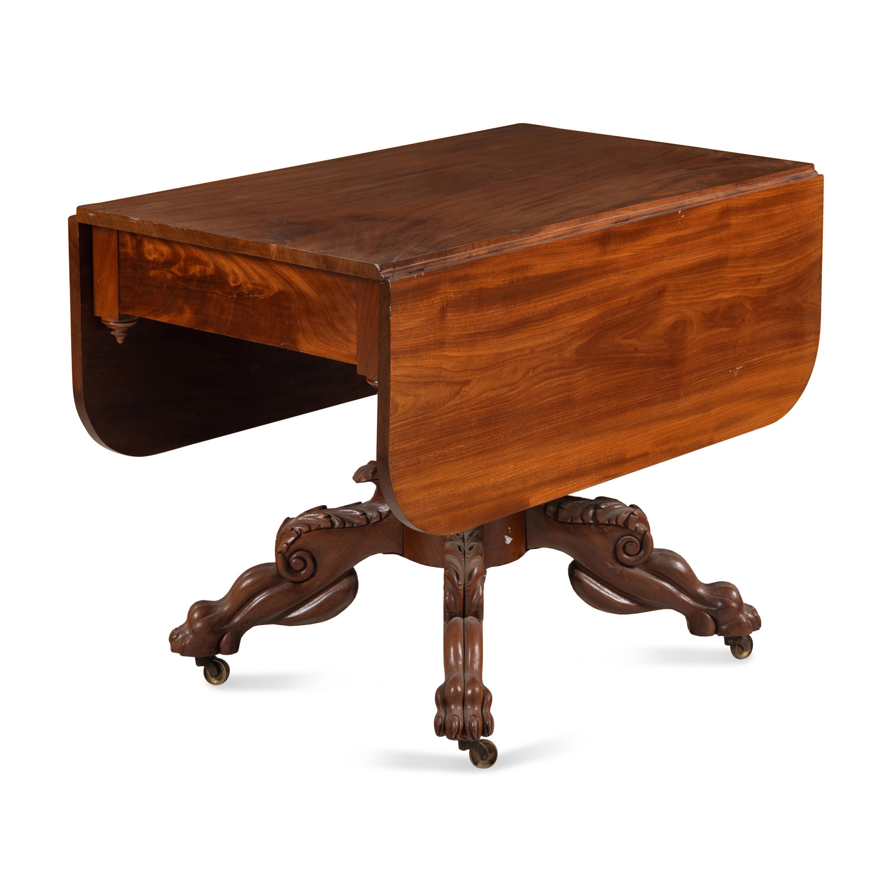 A Classical Mahogany Drop-Leaf Table