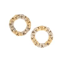 POMELLATO, BICOLOR GOLD AND DIAMOND CONVERTIBLE BRACELETS