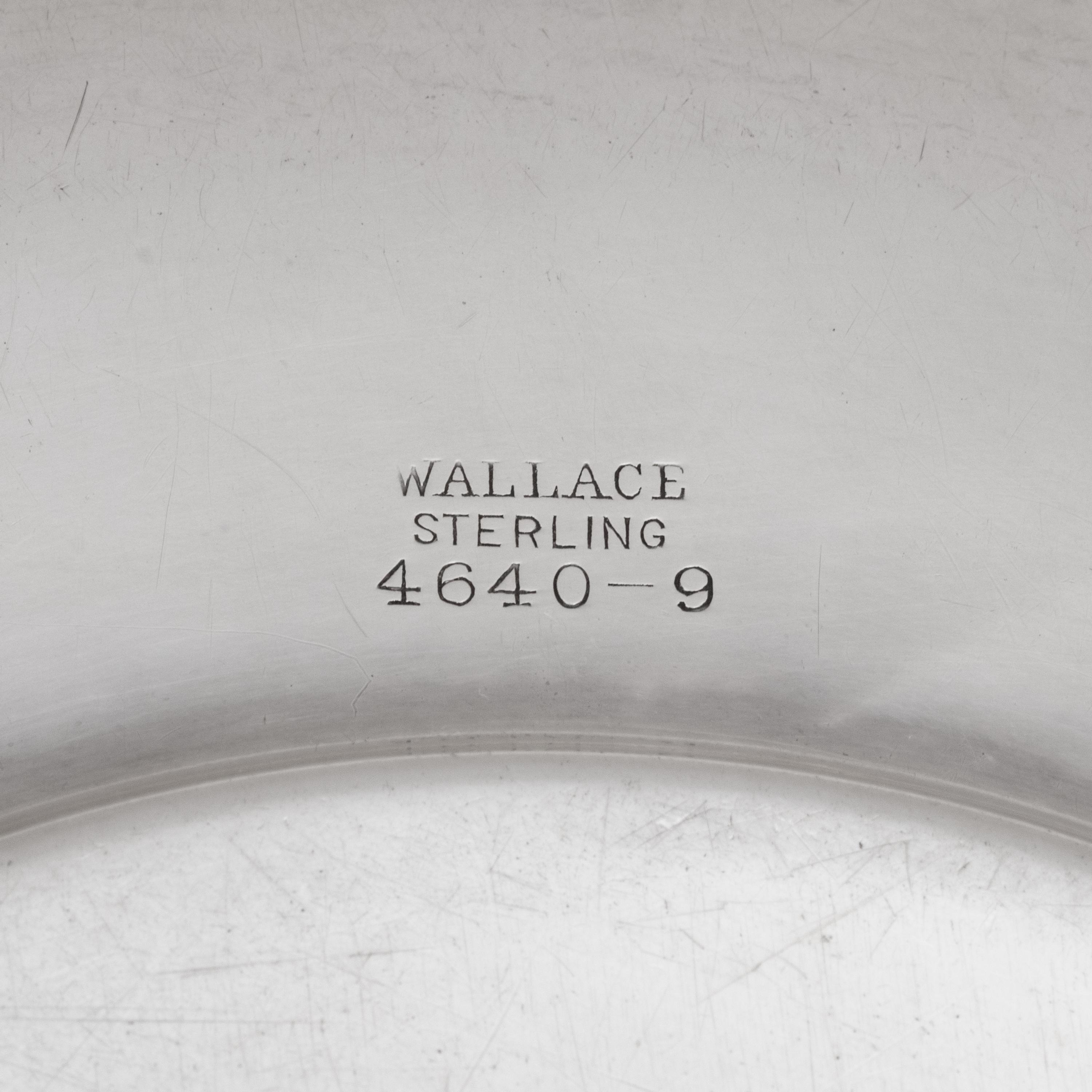 A Collection of Nine American Silver Table Articles