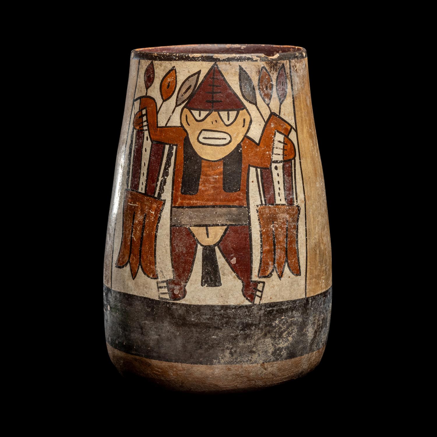 A Nazca Polychrome Vessel