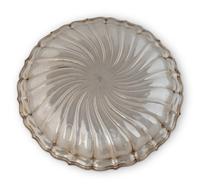 A Pair of American Silver Scalloped Trays — Gorham, 20th Century