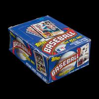 An Unopened Wax Box of 1984 Topps Baseball Cards