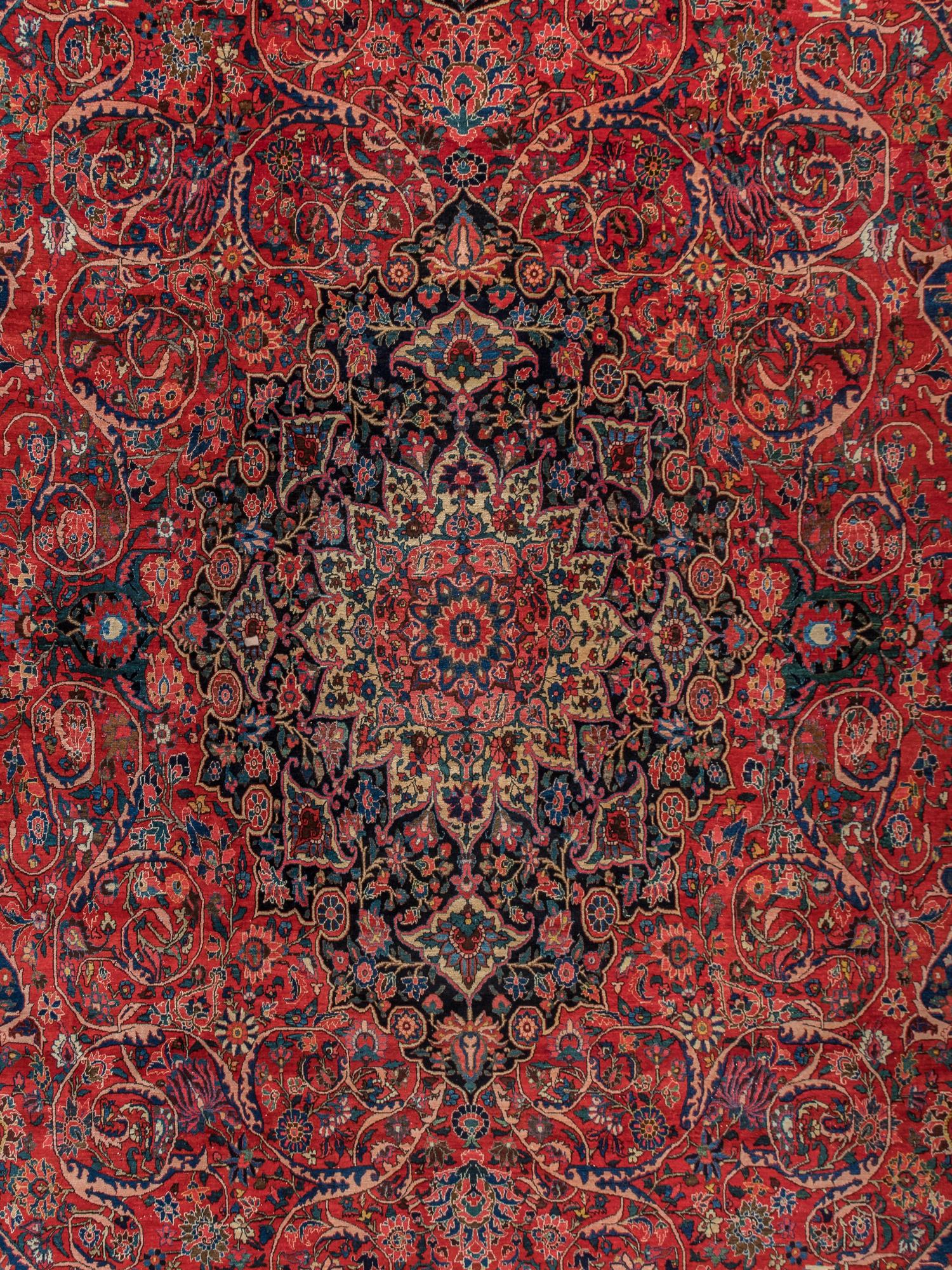 A Bakhtiari Wool Rug