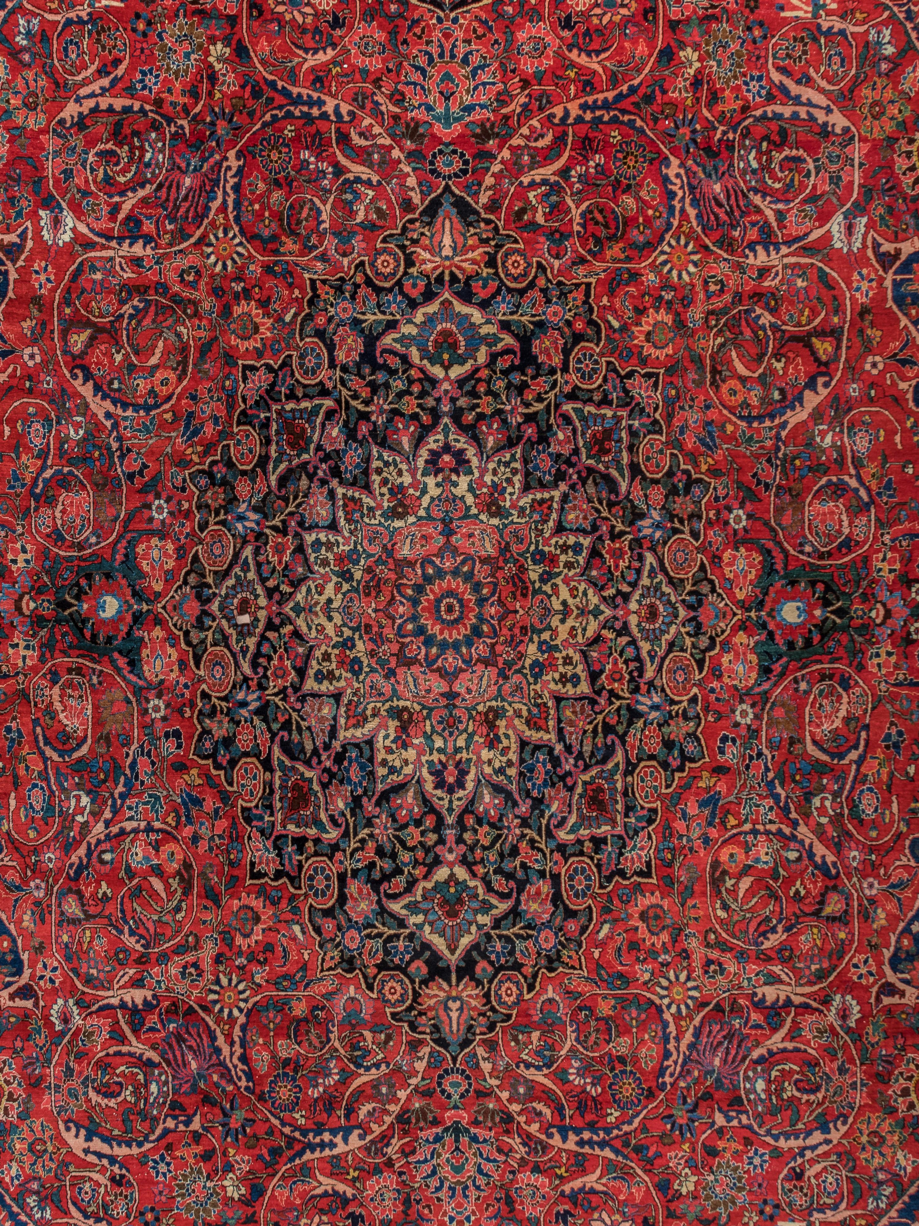 A Bakhtiari Wool Rug