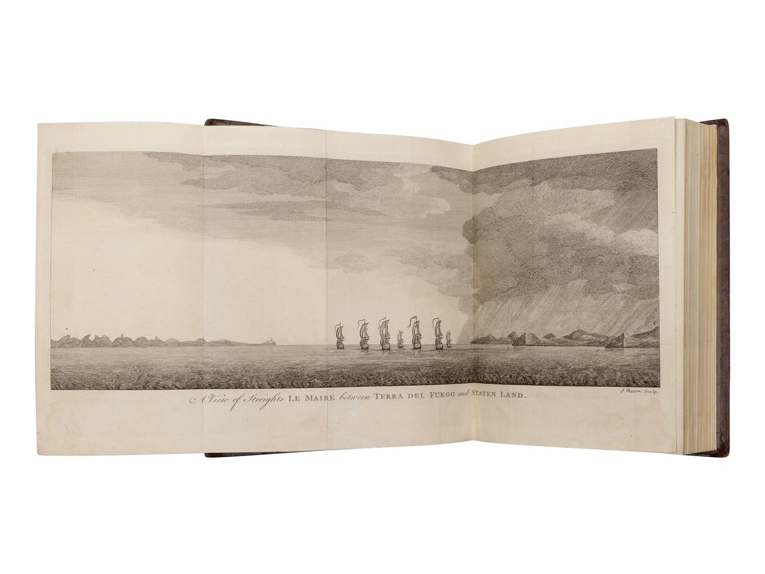 [TRAVEL & EXPLORATION]. ANSON, George (1697-1762). A Voyage round the World, In the Years 1740... 1744 . London: John and Paul Knapton for the author, 1748.