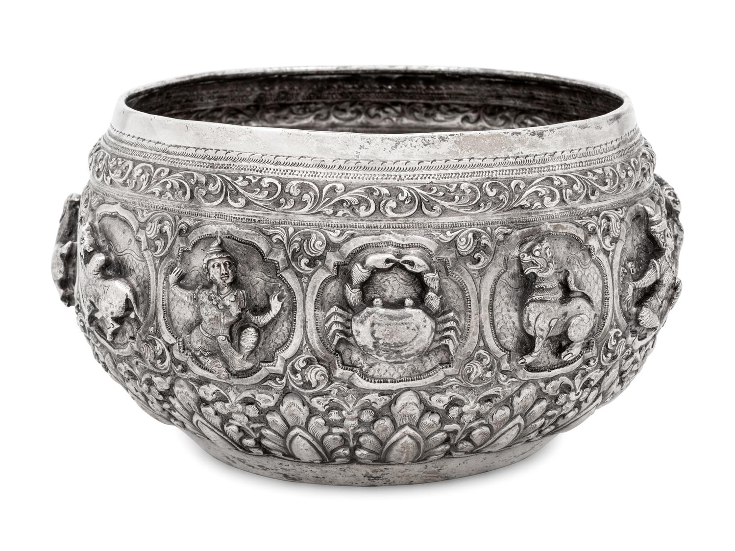 A Southeast Asian Silver Bowl