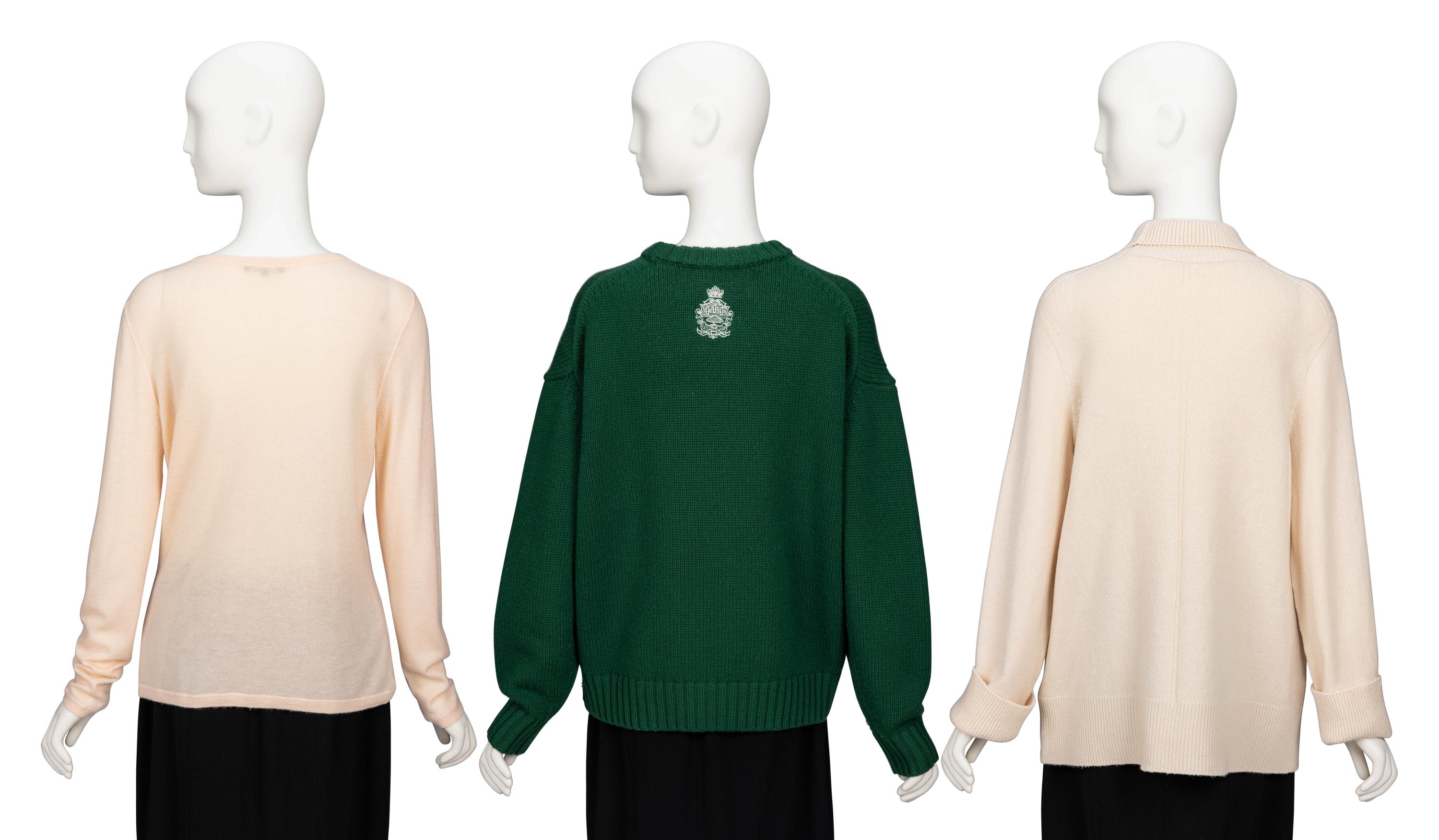 Various Designers, Three Sweaters