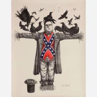 [Posters] Jackson, B(illy).M(orrow). Complete Set of 8 "Protest Drawing" Posters