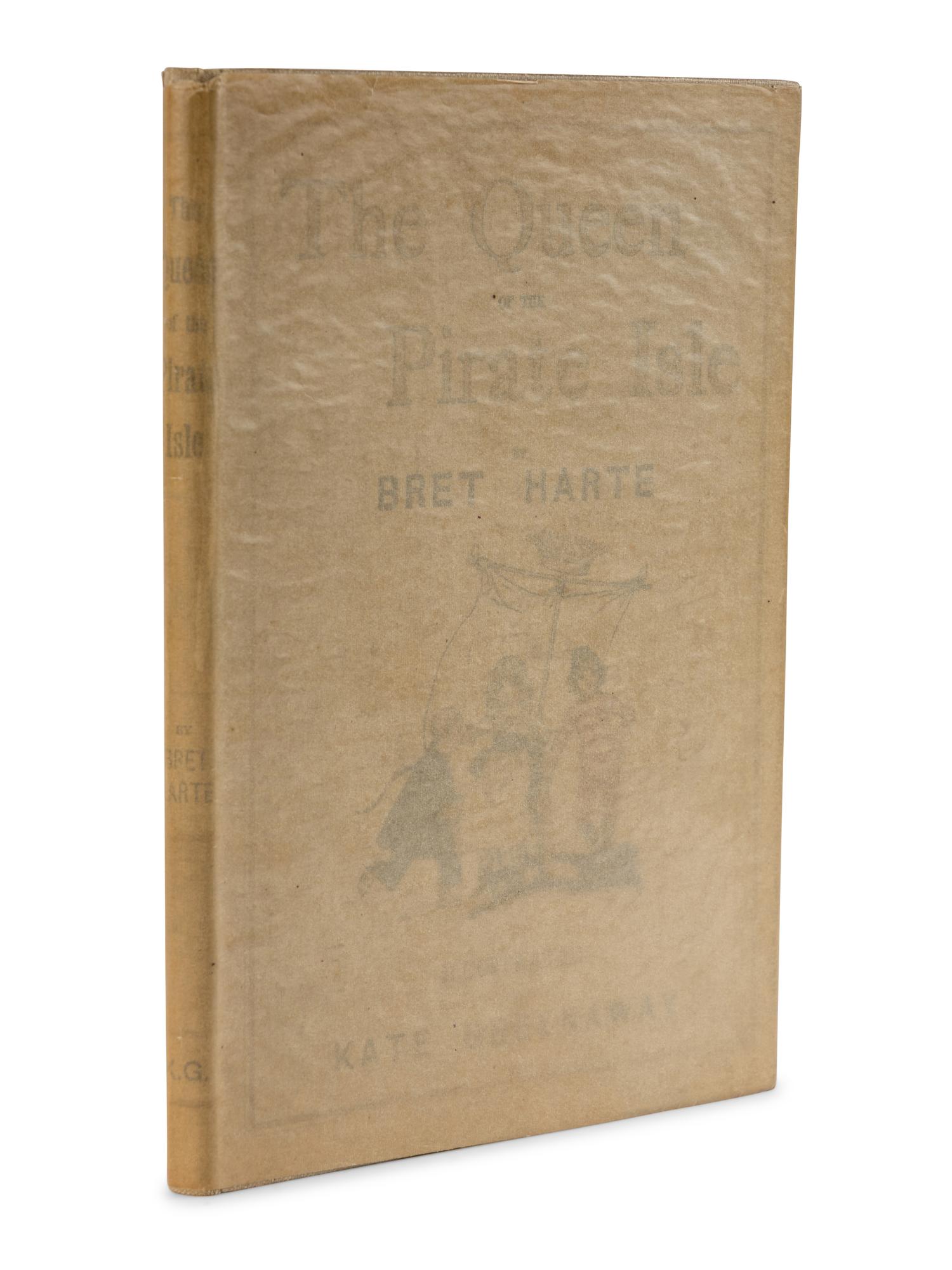 [CHILDREN'S BOOK]. [GREENAWAY, Kate (1846-1901), illustrator.] HARTE, Bret (1836-1902). The Queen of the Pirate Isle . Boston and New York: Houghton Mifflin Company, 1887.