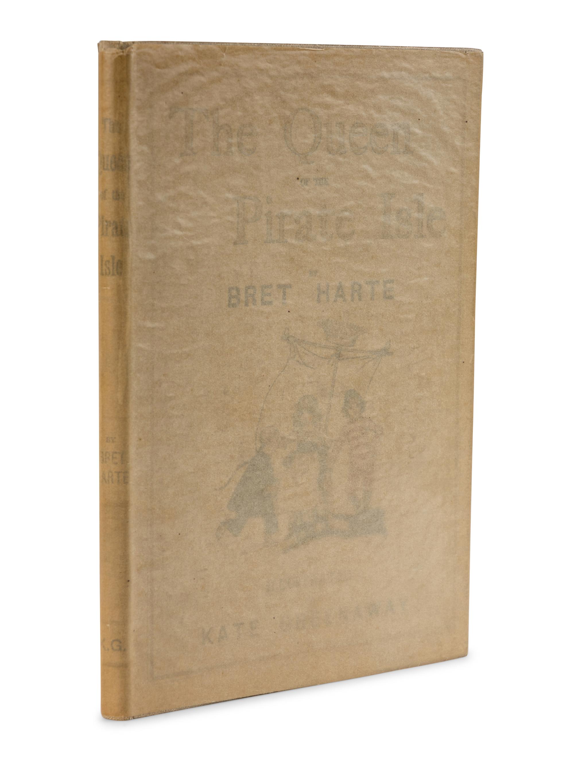 [CHILDREN'S BOOK]. [GREENAWAY, Kate (1846-1901), illustrator.] HARTE, Bret (1836-1902). The Queen of the Pirate Isle . Boston and New York: Houghton Mifflin Company, 1887.