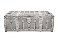 A Tiffany and Co. Silver Humidor