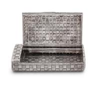 A Russian Silver Cigarette Case