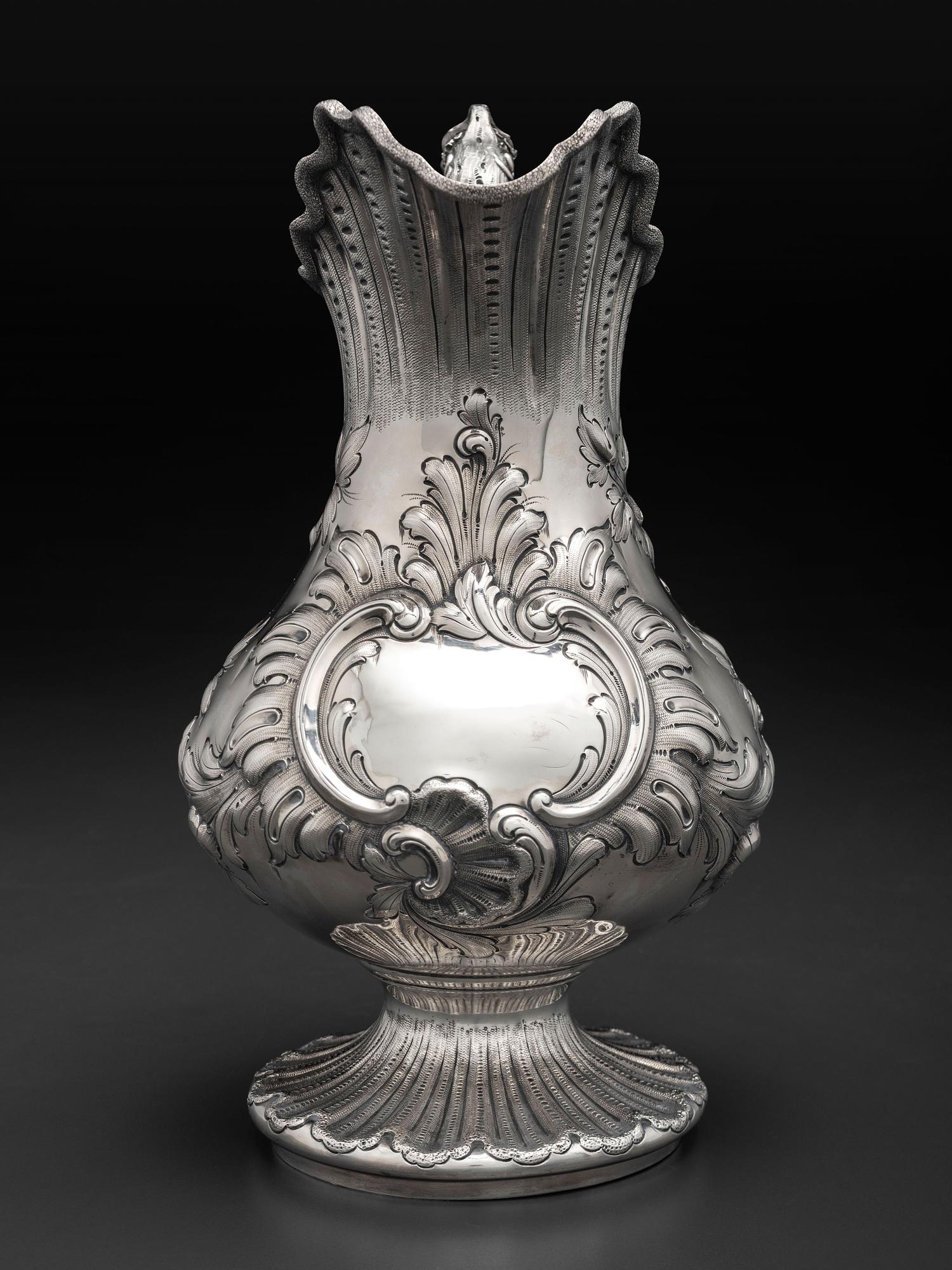 An American Silver Pitcher