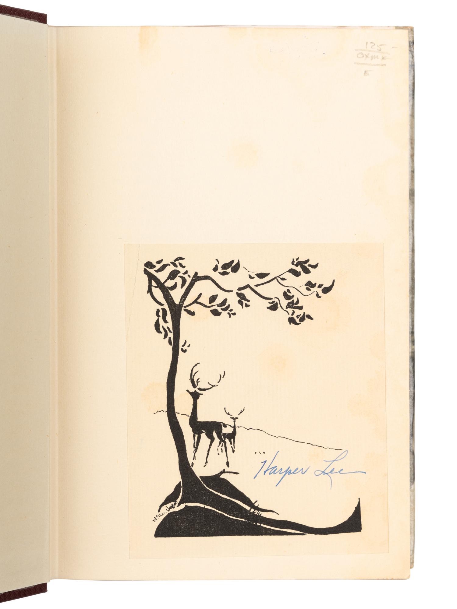 LEE, Harper (1926-2016). To Kill a Mockingbird . London et al: Heinemann, 1960.