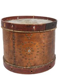[CIVIL WAR]. Drum identified to Private John W. France, Co. D, Ohio 2nd Cavalry.
