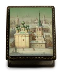 Five Russian Lacquer Boxes