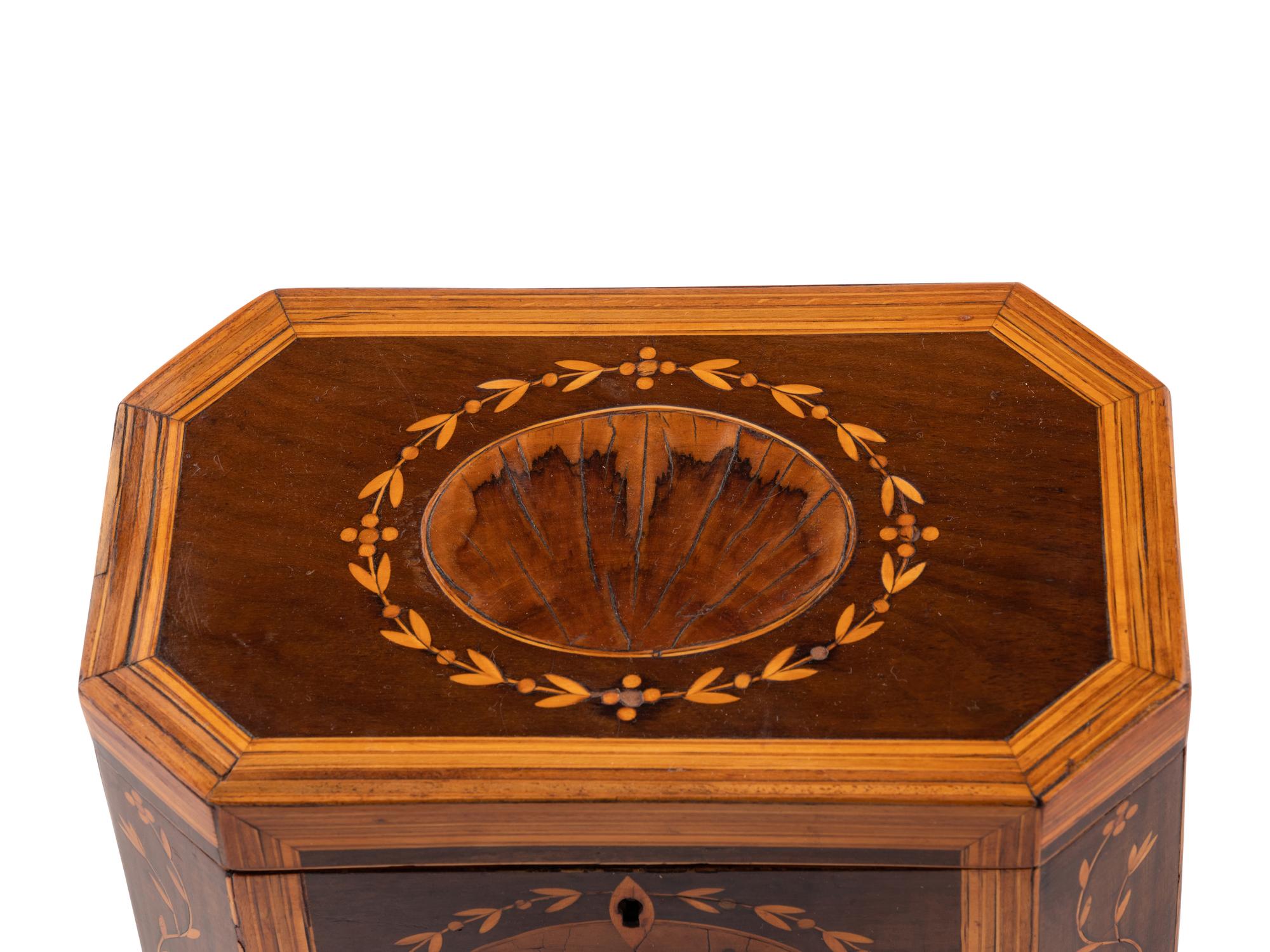 Two George III Tea Caddies