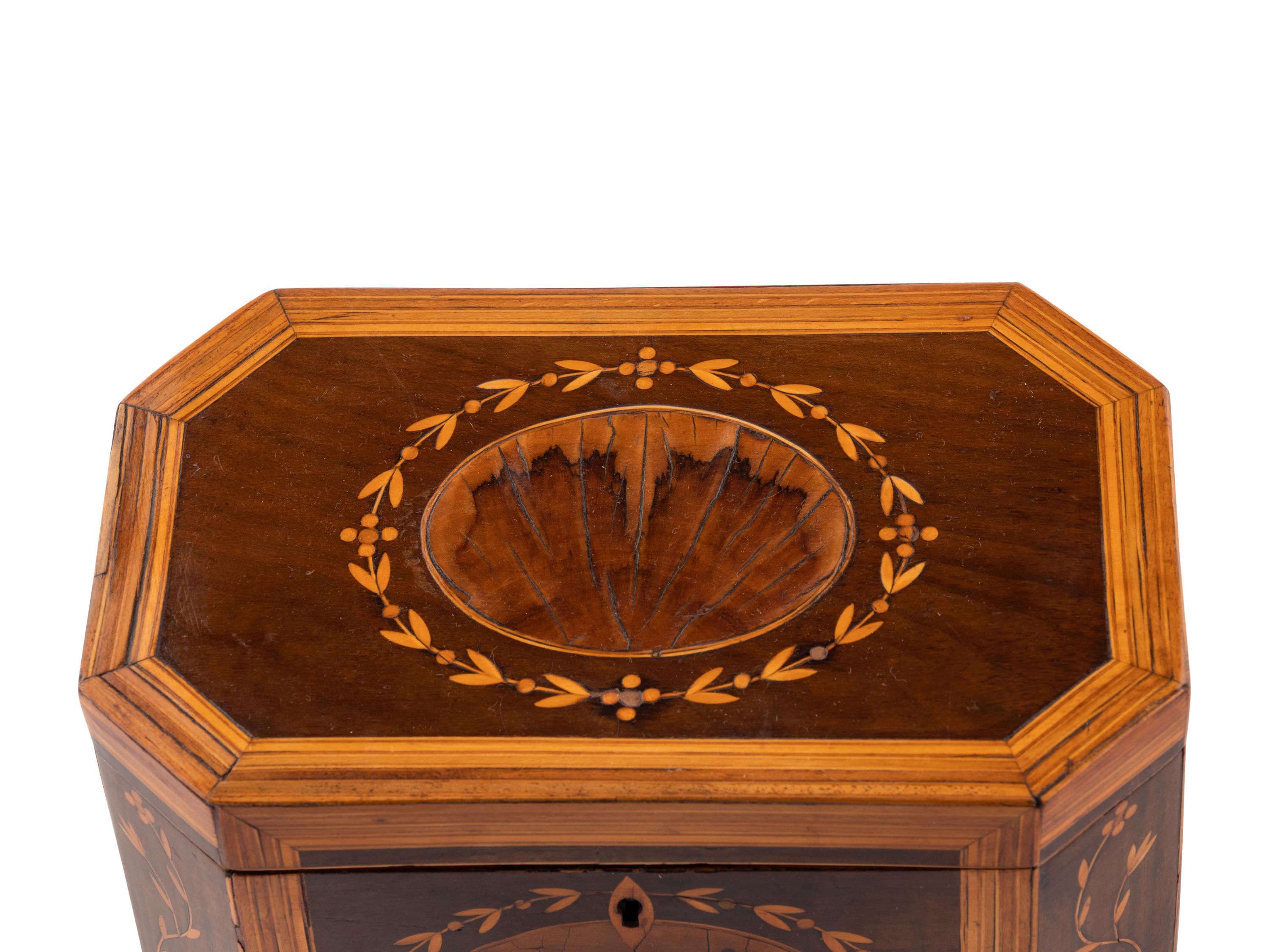 Two George III Tea Caddies