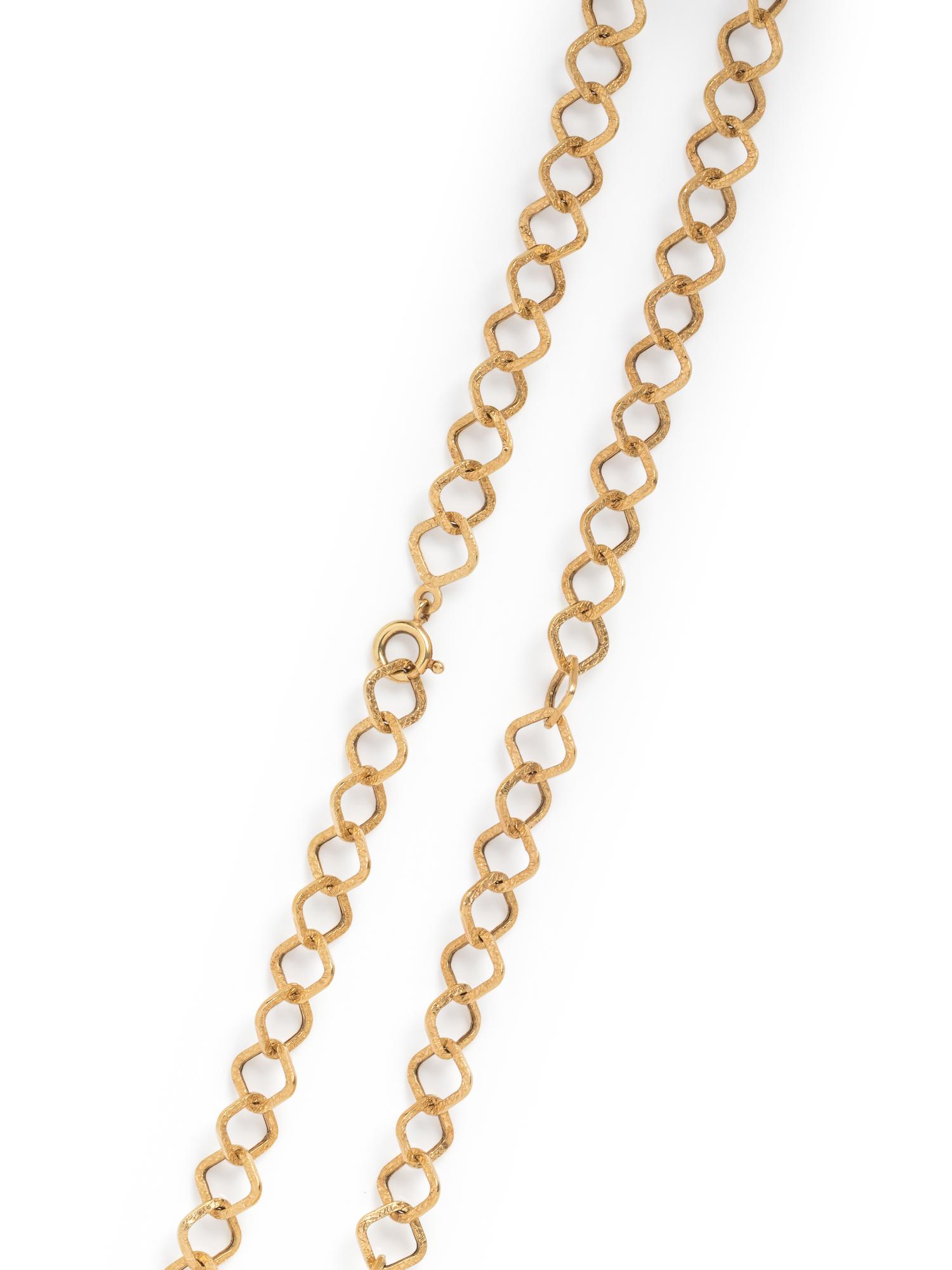 YELLOW GOLD NECKLACE