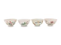 Six Famille Rose Porcelain Articles